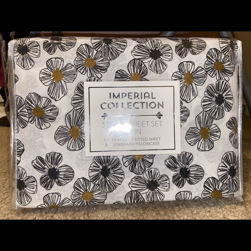 3 Piece Twin Bed Sheet Set